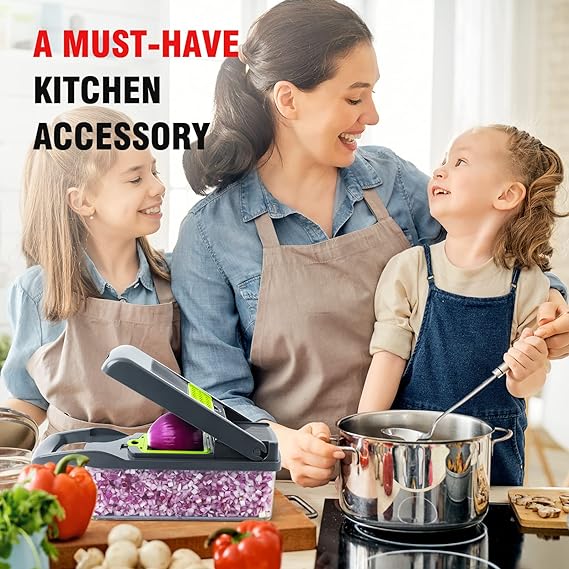 12 IN 1 FOOD DICER – Multifunkcionális kés 12 az 1-ben slider