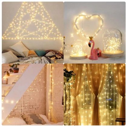 LED CURTAIN – 3D LED lámpák függöny formájában slider