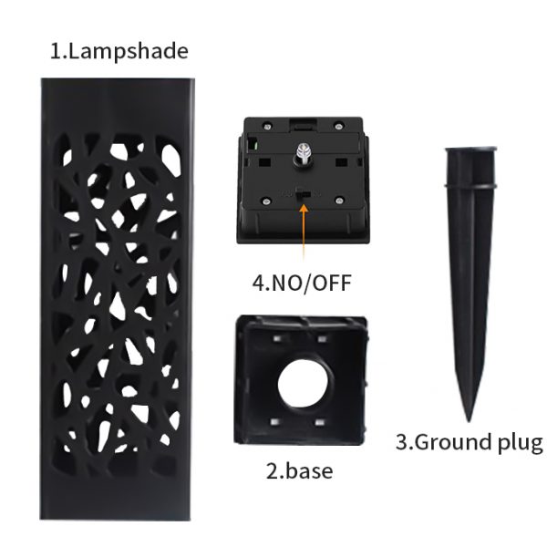 Dekoratív kerti napelemes lámpa 1 + 1 INGYEN – LANTERNA slider