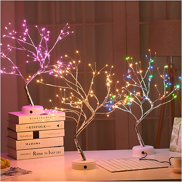 Shimmer bonsai tree – Bonsai LED lámpa slider