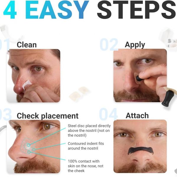 EasyBreathe – Mágneses orrcsíkok (15 db) slider