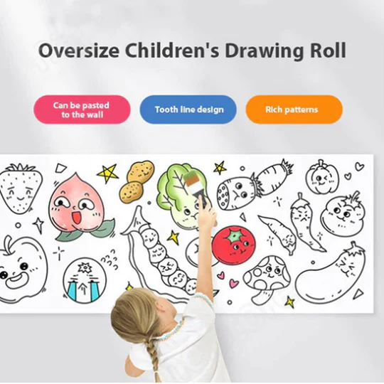 Drawing roll – Gyermek rajztekercs