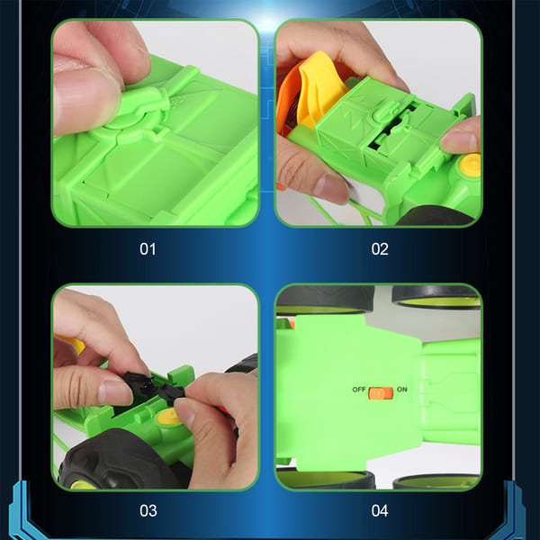 Távvezérelt táncoló autó slider