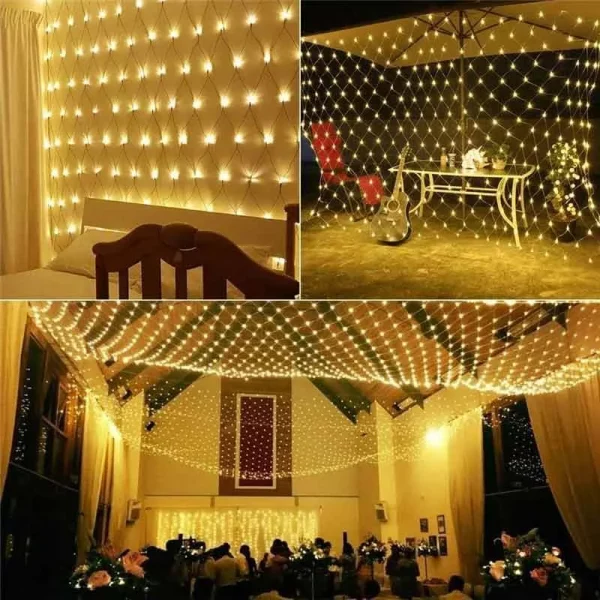NIGHT LIGHTS – LED lámpák függönye 03