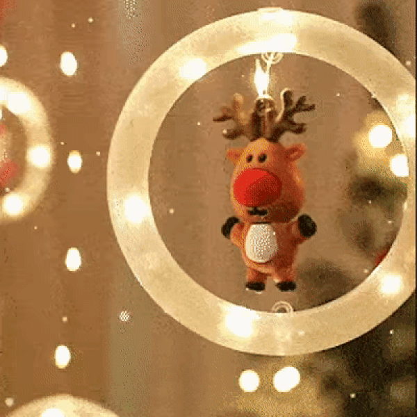 CHRISTMAS RINGS- Karácsonyi LED gyűrűk 02