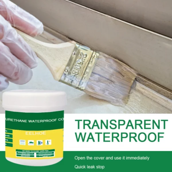 Waterproof glue – Vízálló ragasztó kefével