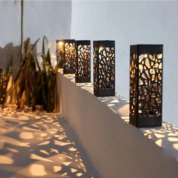 Dekoratív kerti napelemes lámpa 1 + 1 INGYEN – LANTERNA 03
